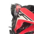 GP Kompozit Honda CRF250 Rally 2017-2020 Uyumlu Bacak Koruma Şeffaf