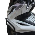 GP Kompozit Honda PCX 125 / 150 2018-2020 Uyumlu Bacak Koruma Füme