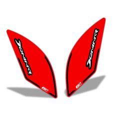 GP Kompozit Bajaj Dominar 250 / 400 2017-2023 Uyumlu Yan Pad Kırmızı
