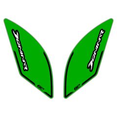 GP Kompozit Bajaj Dominar 250 / 400 2017-2023 Uyumlu Yan Pad Yeşil