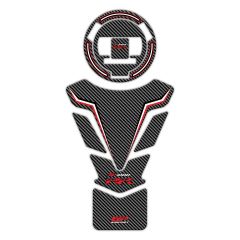 GP Kompozit BMW S 1000 RR 2015-2019 Uyumlu Tank Pad Seti Siyah-Kırmızı