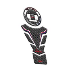 GP Kompozit BMW S 1000 RR 2015-2019 Uyumlu Tank Pad Seti Mavi-Kırmızı