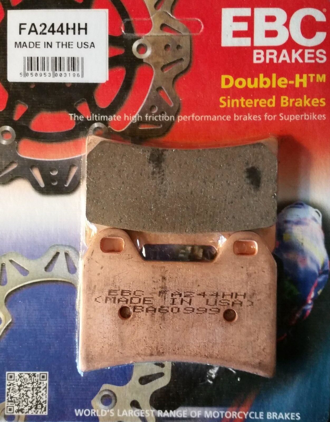 Ebc Fa244Hh 2010-2013 Ducati 1100 EVO Uyumlu Ön Fren Balatası Sinterli Balata