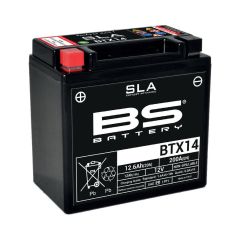 Bs Btx14 Sla 2003-2007 Honda VTX 1300 S Uyumlu Akü Jel Akü