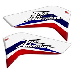 GP Kompozit Honda Africa Twin CRF1100L L1 2020-2023 Uyumlu Tank Pad Seti Beyaz