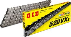 Did 520-102Vx3 1999-2001 Ducati Monster 600 Uyumlu Zincir Vx3 Xring Çelik Renk