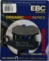 Ebc Sfa197 2001-2007 Kymco Grand Dink 150 Uyumlu Arka Fren Balatası Organik Balata