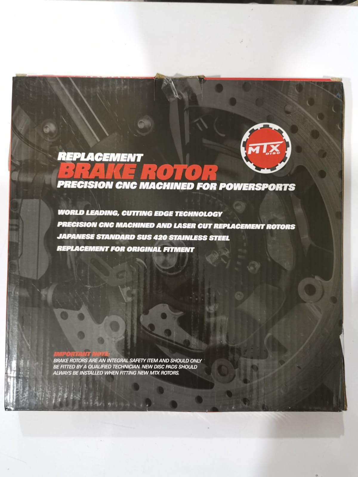 2006-2012 Yamaha MT-03 ön fren diski MTX2082