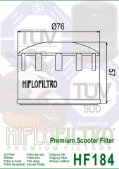 Hf184 Hıflo 2007-2013 Peugeot Satelis 400 Yağ Filtresi
