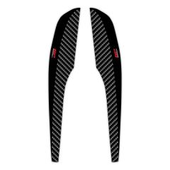 GP Kompozit Honda PCX 125 / 150 2018-2020 Uyumlu Kuyruk Yan Pad Siyah