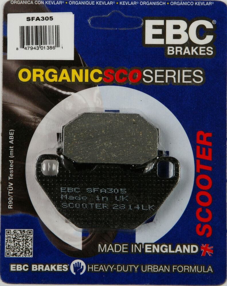 Ebc Sfa305 2009 Kymco Like 200i Uyumlu Ön Fren Balatası Organik Balata