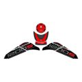 GP Kompozit Ducati Multistrada 1200 S 2015-2018 Uyumlu Tank Pad Seti Kırmızı