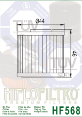 Hiflo Hf568 2012-2017 Kymco Xciting 400İ Yağ Filtresi