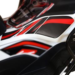 GP Kompozit Honda PCX 125 2021-2023 Uyumlu Yan Pad Kırmızı