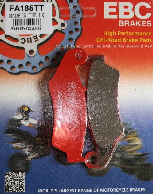 Yamaha Wr 250 R Ön Fren Balatası Ebc Fa185Tt Karbon Balata