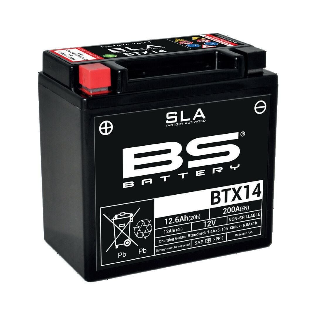 Bs Btx14 Sla 2021-2023 Moto Guzzi V100 Mandello Uyumlu Akü Jel Akü