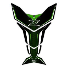 GP Kompozit Kawasaki Z Serisi 2007-2023 Uyumlu Tank Pad Yeşil