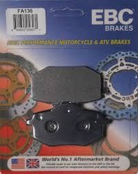 1988-1994 Yamaha Virago Xv 535 Ön Fren Balatası Ebc Fa136