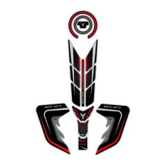 GP Kompozit Yamaha MT-07 2018-2020 Uyumlu Tank Pad Seti Kırmızı