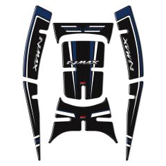 GP Kompozit Yamaha NMAX 125 / 155 2021-2023 Uyumlu Tank Pad Seti Mavi