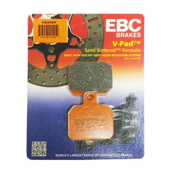 Ebc Fa266V 2003-2011 Moto Guzzi Breva 750 Uyumlu Arka Fren Balatası Yarı Sinterli Balata