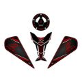 GP Kompozit Kawasaki Z 800 2013-2018 Uyumlu Tank Pad Kırmızı