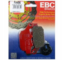 Ebc Fa496 2010-2017 Honda CBR 250 R Uyumlu Arka Fren Balatası Organik Balata