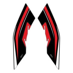 GP Kompozit Honda PCX 125 2021-2023 Uyumlu Yan Ayak Pad Kırmızı