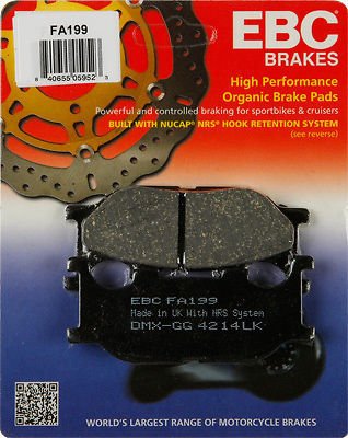 Yamaha Xj 6 Diversion F Ön Fren Balatası Ebc Fa199 Balata