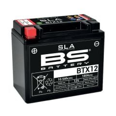 Bs Btx12 Sla 2005-2011 Kawasaki ER-6 N Uyumlu Akü Jel Akü