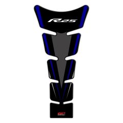 GP Kompozit Yamaha R25 2015-2018 Uyumlu Tank Pad Seti Mavi