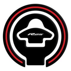 GP Kompozit Yamaha R25 2015-2018 Uyumlu Tank Pad Seti Kırmızı