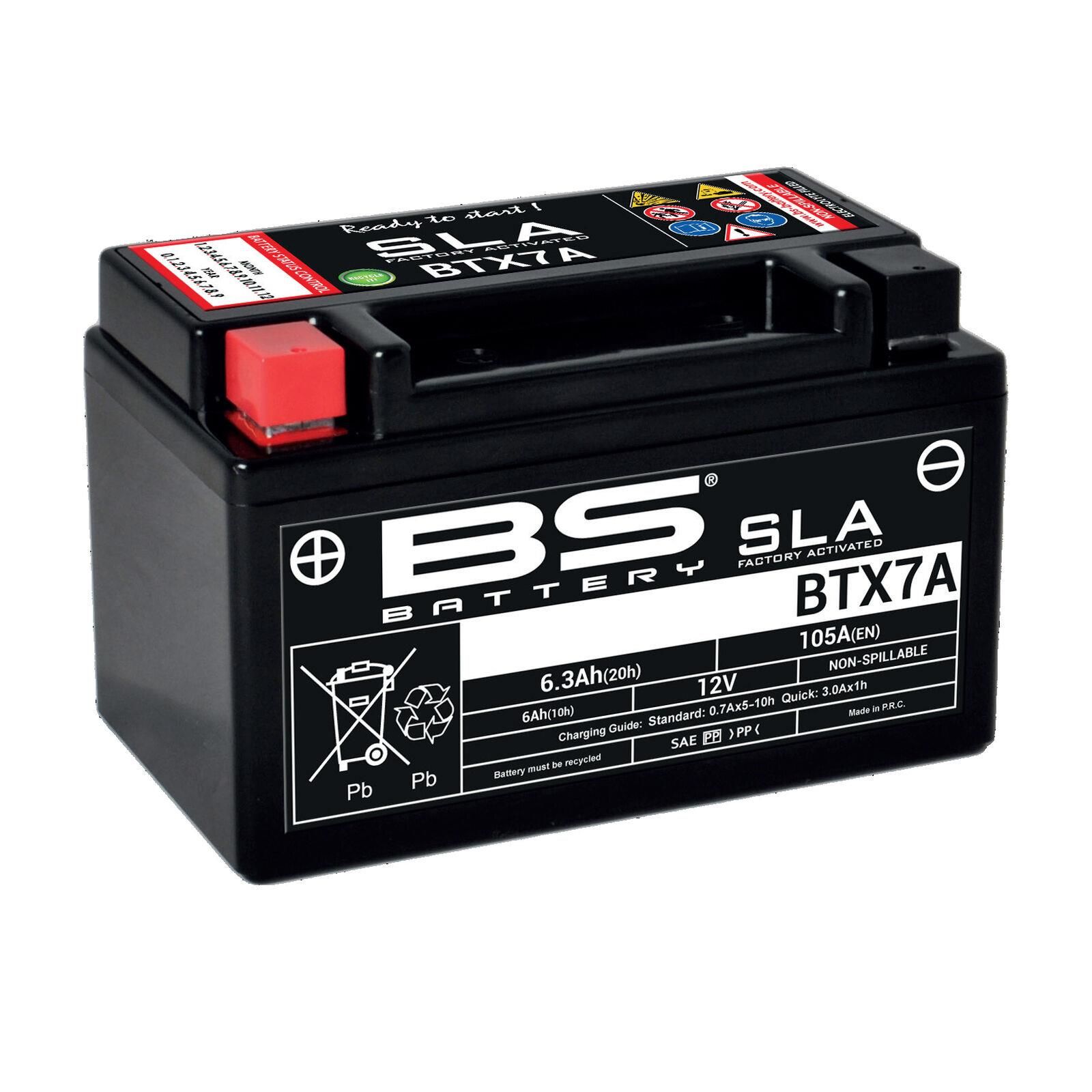 Bs Btx7a Sla 2014-2015 Peugeot Speedfight 4 (125cc) Uyumlu Akü Jel Akü