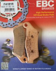 Ebc Fa181R 2017-2021 Ducati Multistrada 950 Uyumlu Arka Fren Balatası Sinterli Balata