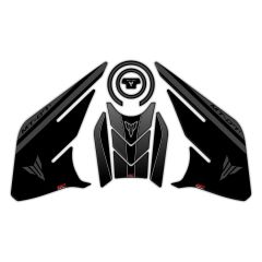 GP Kompozit Yamaha MT-07 2021-2023 Uyumlu Tank Pad Seti Siyah