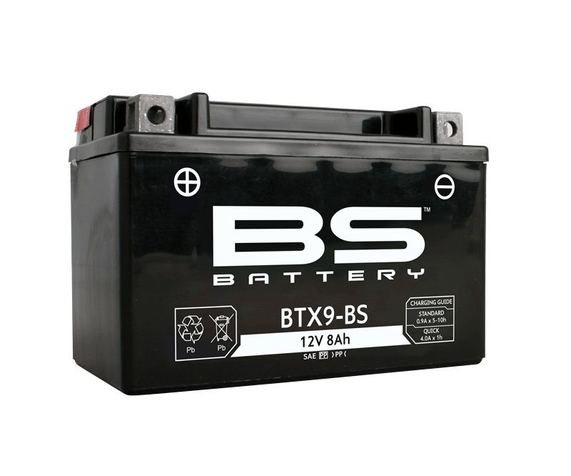 Bs Btx9-bs Akü 1998-2014 Kawasaki Zx-6 R Zx6r 636 Bs Akü
