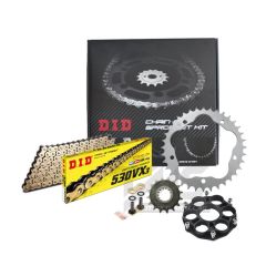 Did-Jt 2010-2017 Ducati Multistrada 1200S Uyumlu Zincir Dişli Set Zvm-x Zincir Gold (Sarı) Renk