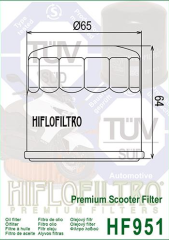 Hiflo Hf951 2006-2009 Honda FJS 400 Silverwing Uyumlu Yağ Filtresi