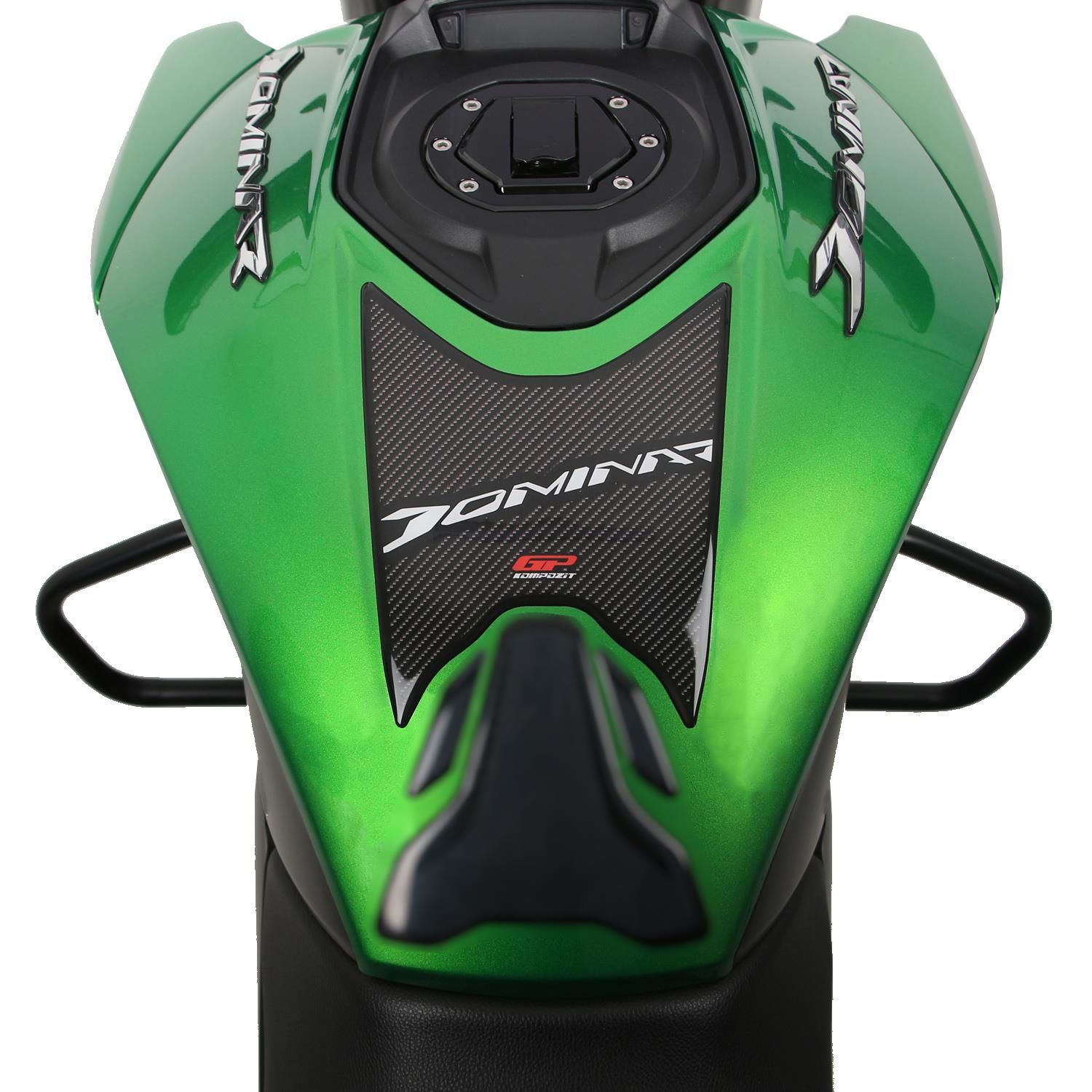 GP Kompozit Bajaj Dominar 250 / 400 2020-2023 Uyumlu Tank Pad Gri