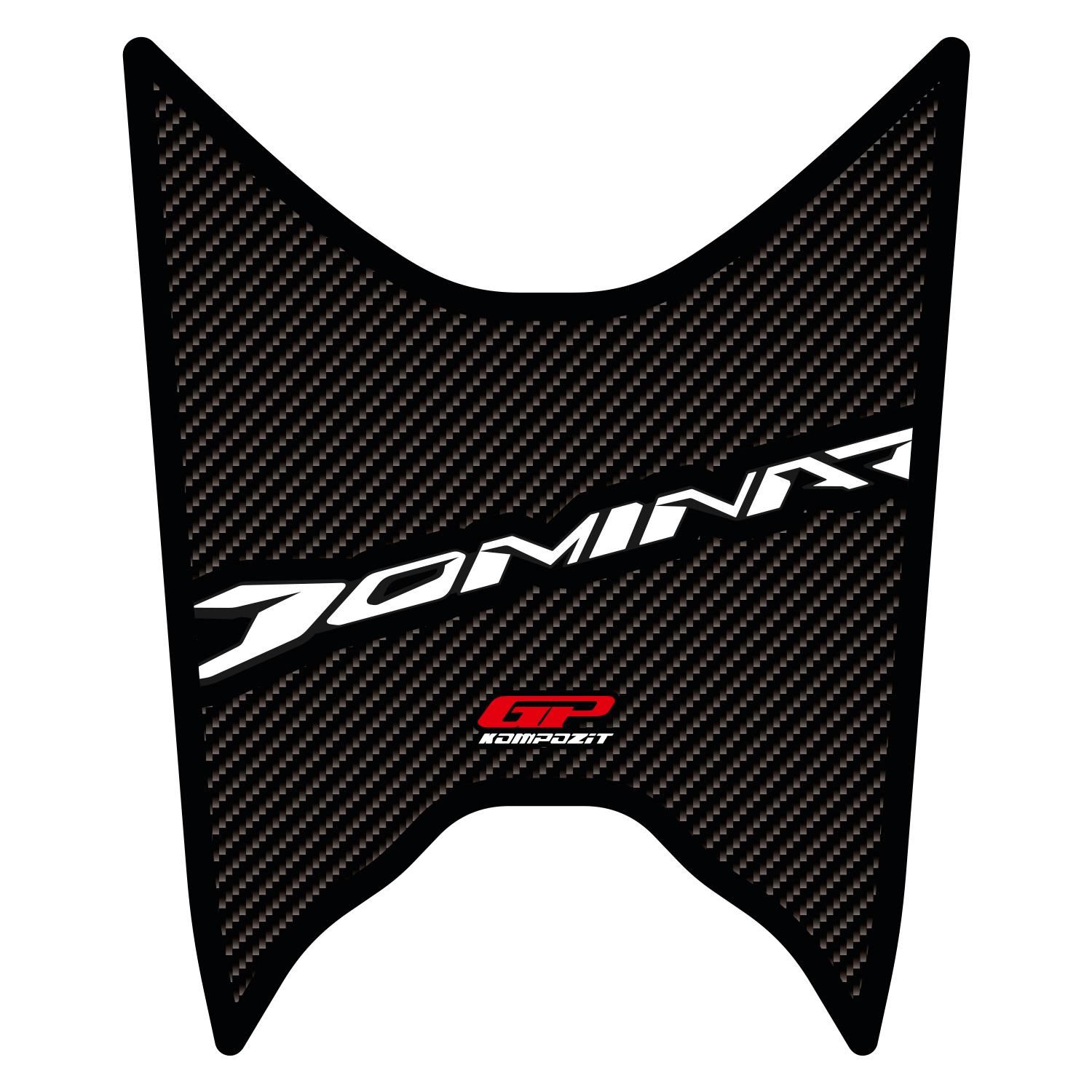 GP Kompozit Bajaj Dominar 250 / 400 2020-2023 Uyumlu Tank Pad Karbon