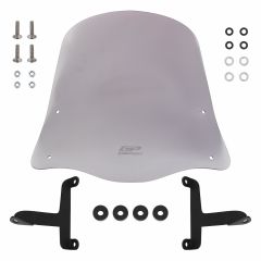 GP Kompozit Scooter Universal 2020 Uyumlu Ön Cam Füme 42 cm