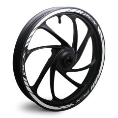 GP Kompozit Honda PCX 125 / 150 2014-2023 Uyumlu Jant Şeridi Reflektif Gri