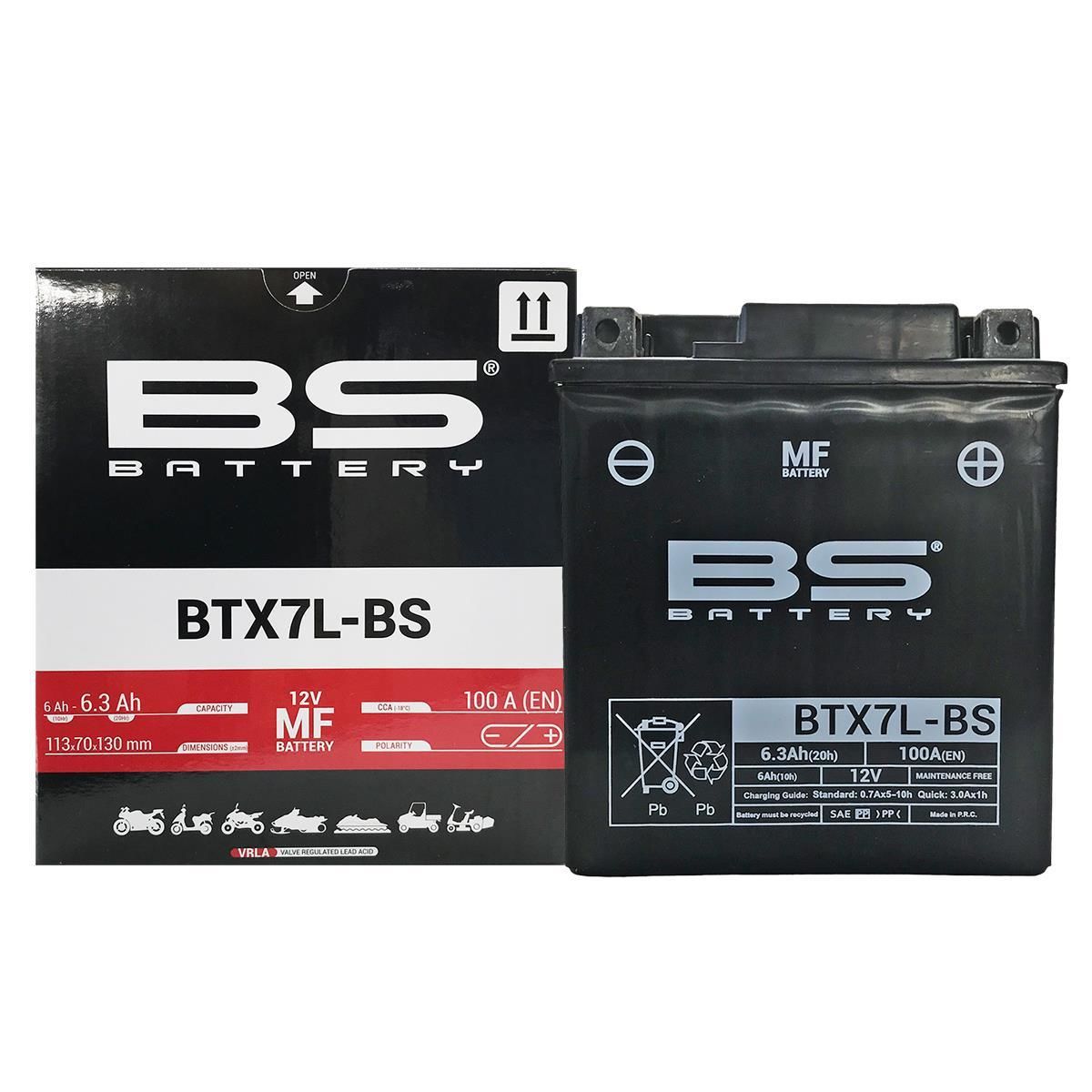 Bs Btx7l-Bs 2016-2020 Piaggio Medley 150 Uyumlu Akü Sulu Akü
