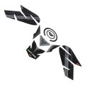 GP Kompozit Yamaha MT-09 2013-2016 Uyumlu Tank Pad Seti Siyah