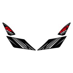 GP Kompozit Honda PCX 125 2021-2023 Uyumlu Artçı Ayak Pad Gri