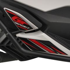 GP Kompozit Honda PCX 125 2021-2023 Uyumlu Artçı Ayak Pad Gri