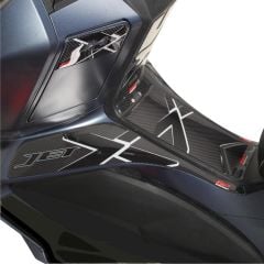GP Kompozit SYM Jet X 125 2022-2023 Uyumlu Tank Pad Seti Karbon