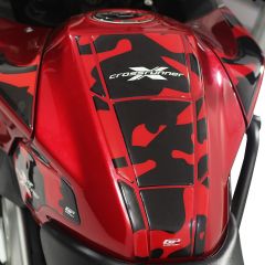 GP Kompozit Honda VFR800X Crossrunner 2015-2020 Uyumlu Tank Pad Seti Gri