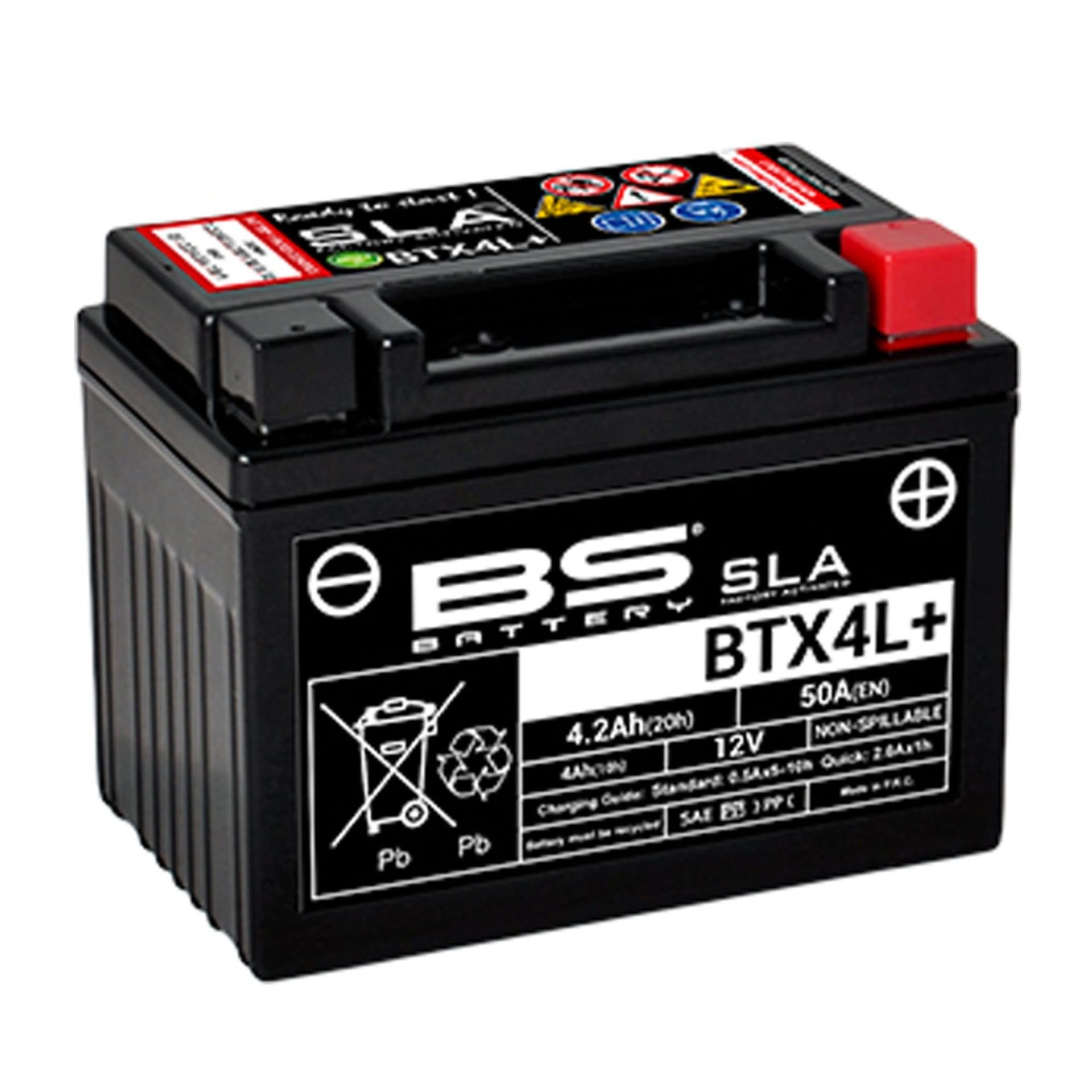 2005-2016 Ktm 250 Exc Akü Btx4l-bs+ Bs Akü