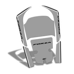 GP Kompozit Honda Forza 250 2018-2023 Uyumlu Tank Pad Nardo Gri